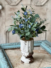 Load image into Gallery viewer, Bluet Fields Collection - Wreath, Bush, Candle Ring
