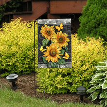 Load image into Gallery viewer, Elegant Sunflowers Garden Flag
