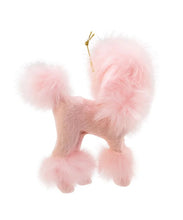 Load image into Gallery viewer, Plush Pink Poodle Ornament
