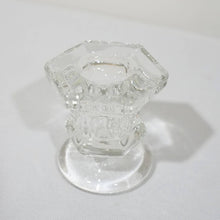 Load image into Gallery viewer, Hexagon Glass Taper Candle Holders
