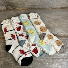 Load image into Gallery viewer, Holiday Cozy Crew Socks
