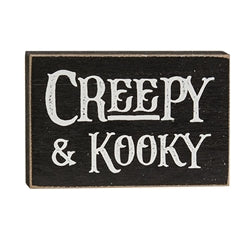 Halloween Shelf Sitter Sign