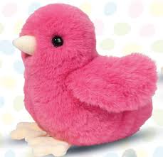 Colorful Chick Mini Plush