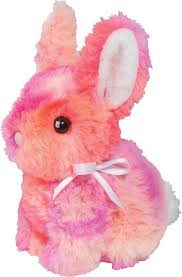 Tie Dye Bunny Mini Plush