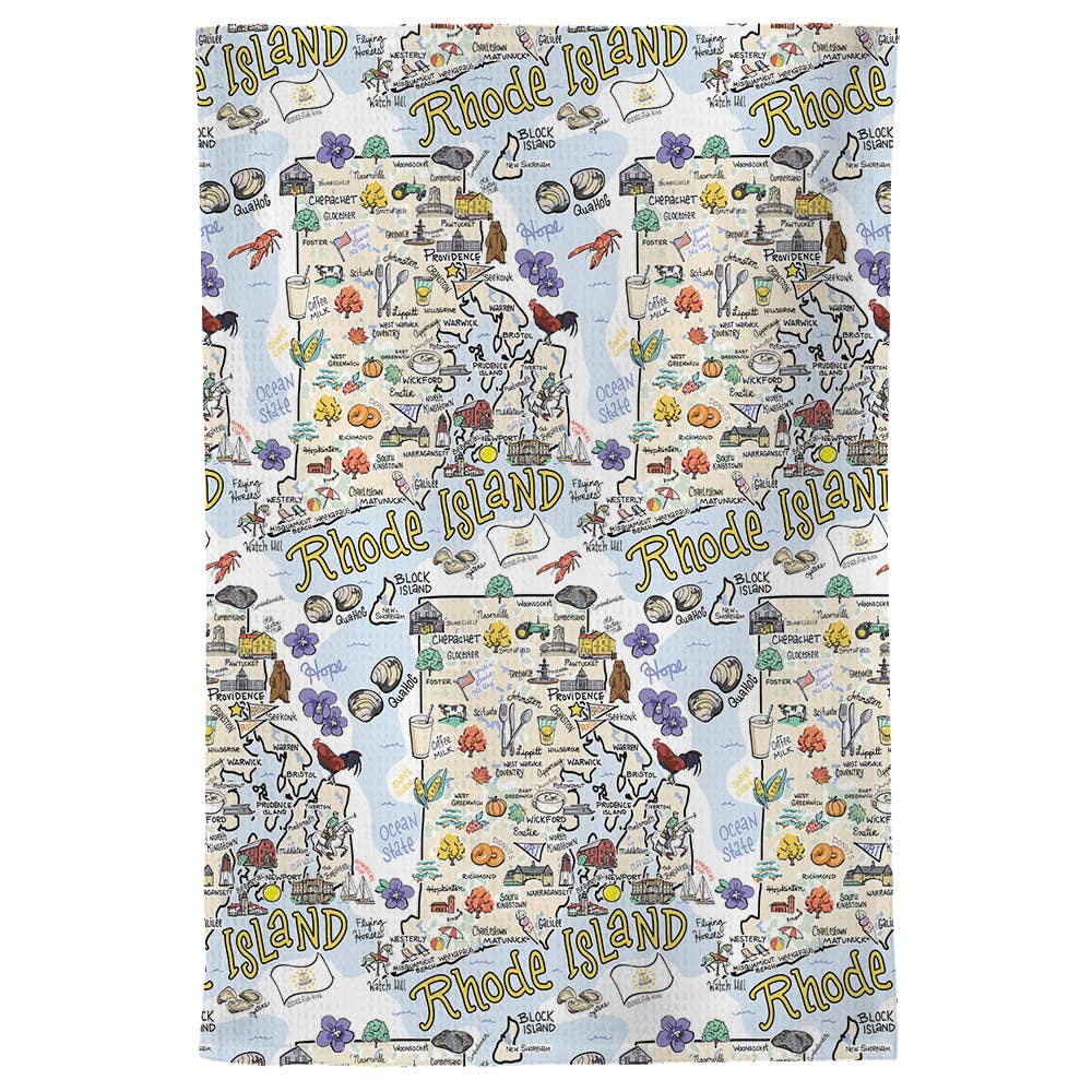 Rhode Island Tea Towel