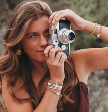 Load image into Gallery viewer, "Rise" Gold Sun Hair Tie Bracelets
