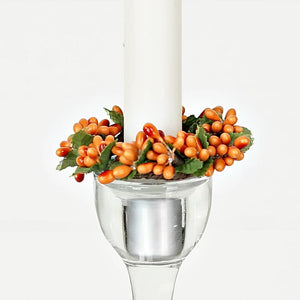 Mustard Orange Pip Berry Taper Ring/Napkin Ring