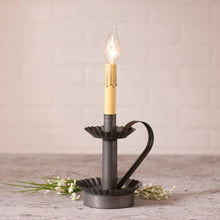Load image into Gallery viewer, Candlestick Lamp Base in Kettle Black
