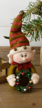 Load image into Gallery viewer, Fabric Holiday Elf
