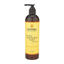 Load image into Gallery viewer, Nourishing Honey Hand &amp; Body Lotion- The Naked Bee
