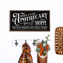 Load image into Gallery viewer, Midnight And Scales Apothecary Shoppe Black
