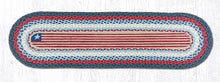 Load image into Gallery viewer, Flag Oval Patch Braided Runners

