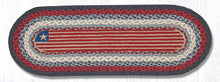 Load image into Gallery viewer, Flag Oval Patch Braided Runners
