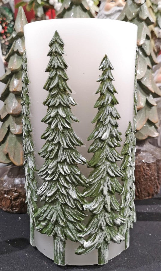 Fountain Candle Winter