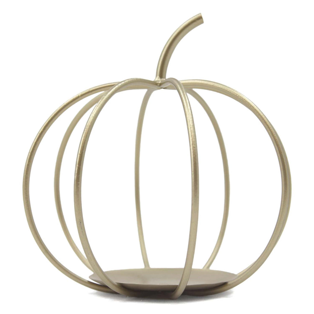 Gold Open Pumpkin
