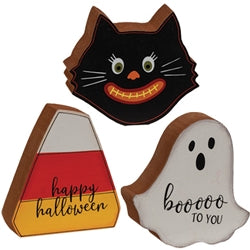 Halloween Chunky Shelf Sitters