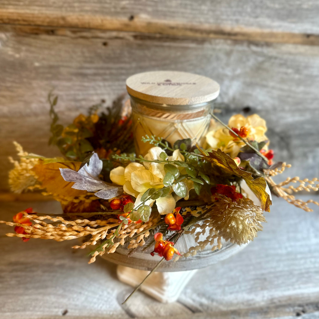 Cream Autumn Hydrangea Floral Collection