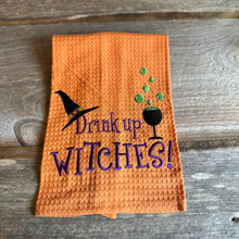 Load image into Gallery viewer, Waffle Halloween Kitchen Towels
