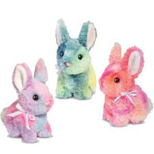 Load image into Gallery viewer, Tie Dye Bunny Mini Plush
