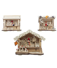 Load image into Gallery viewer, Battery-Operated LED Light-Up Wooden Table Pieces
