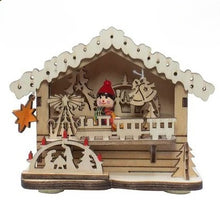 Load image into Gallery viewer, Battery-Operated LED Light-Up Wooden Table Pieces
