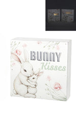 Load image into Gallery viewer, Purely Spring Bunny Blocks and Bunny Frame Stand
