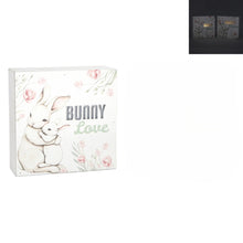 Load image into Gallery viewer, Purely Spring Bunny Blocks and Bunny Frame Stand
