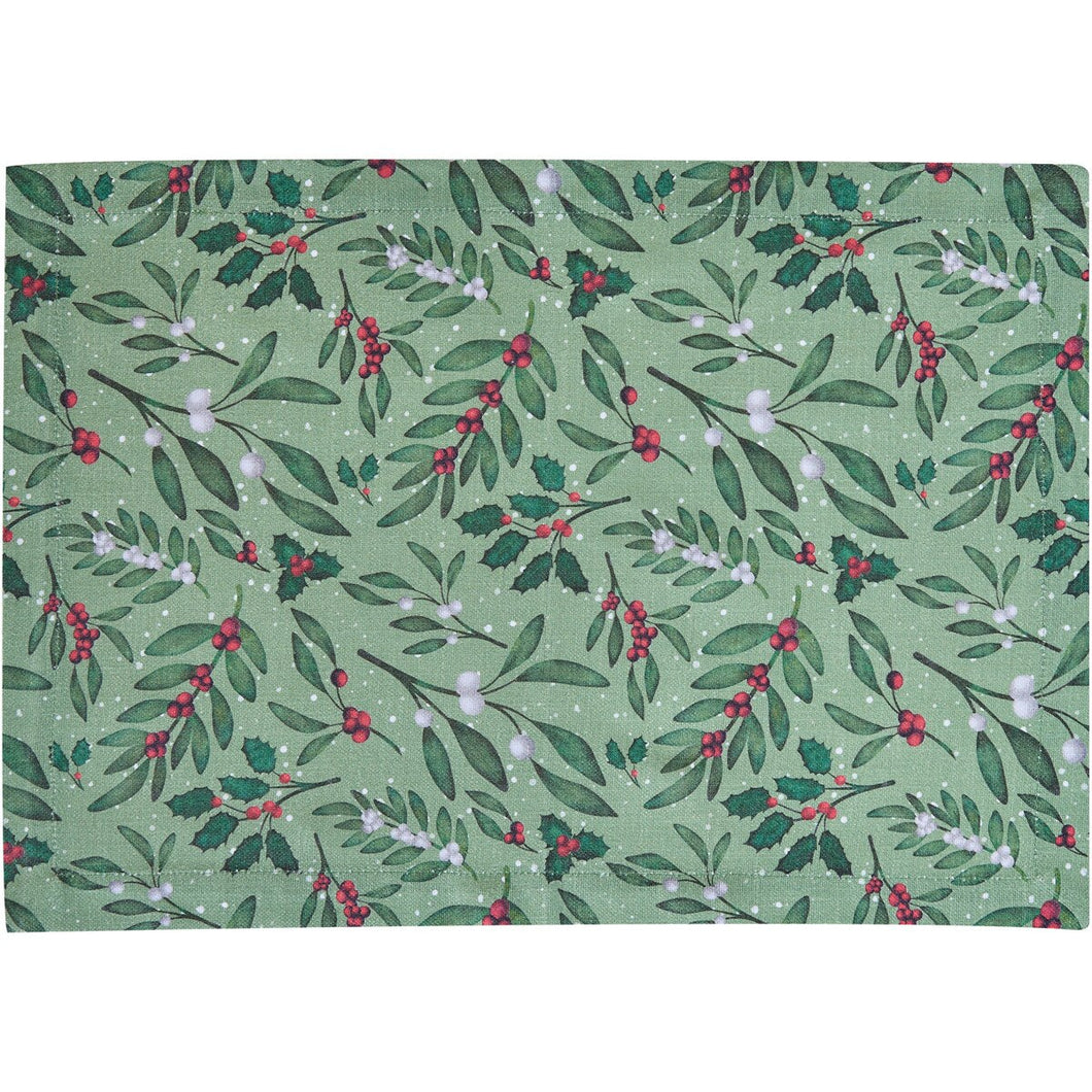 Under the Mistletoe Placemats and Runners