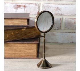 Antique Brass Magnifying Glass