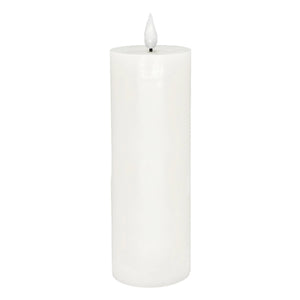 LED Realistic Wick Pillar Candles