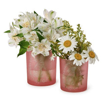 Load image into Gallery viewer, Floral Bunny Tealight / Votive Candleholders
