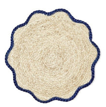 Load image into Gallery viewer, Handwoven Scalloped Edge Placemat
