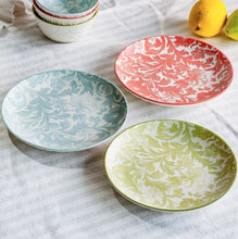 Load image into Gallery viewer, Floral Ceramic Plates and Bowls
