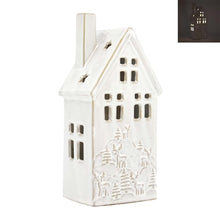 Load image into Gallery viewer, Porcelain LED Engraved Cream House
