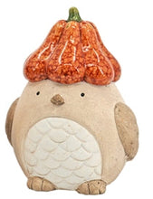 Load image into Gallery viewer, Pumpkin Hat Owl
