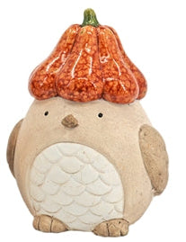Pumpkin Hat Owl