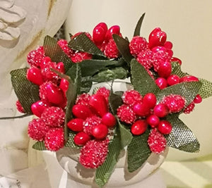 Seasonal Berry Taper Rings 0.75"