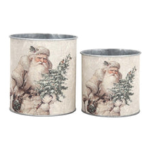 Load image into Gallery viewer, Vintage Santa Buckets
