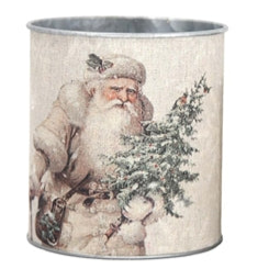Vintage Santa Buckets