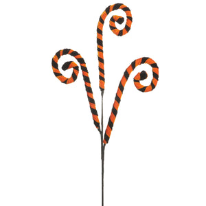 29" Halloween Stripe Swirl Spray