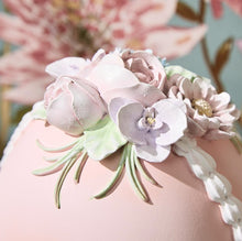 Load image into Gallery viewer, Easter Sugar Egg with Bunny Hand-Painted Decor
