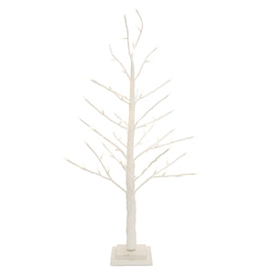White Lighted Twig Tree - 3' High