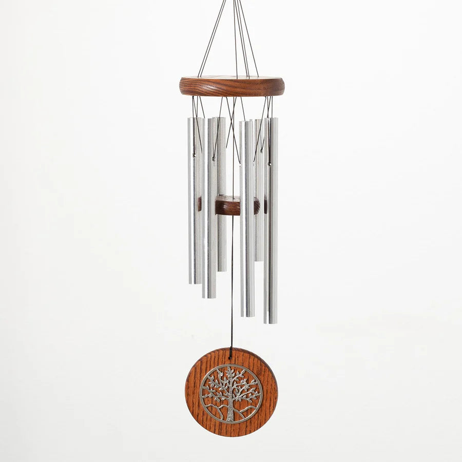 Teak Tree of Life Wind Chime
