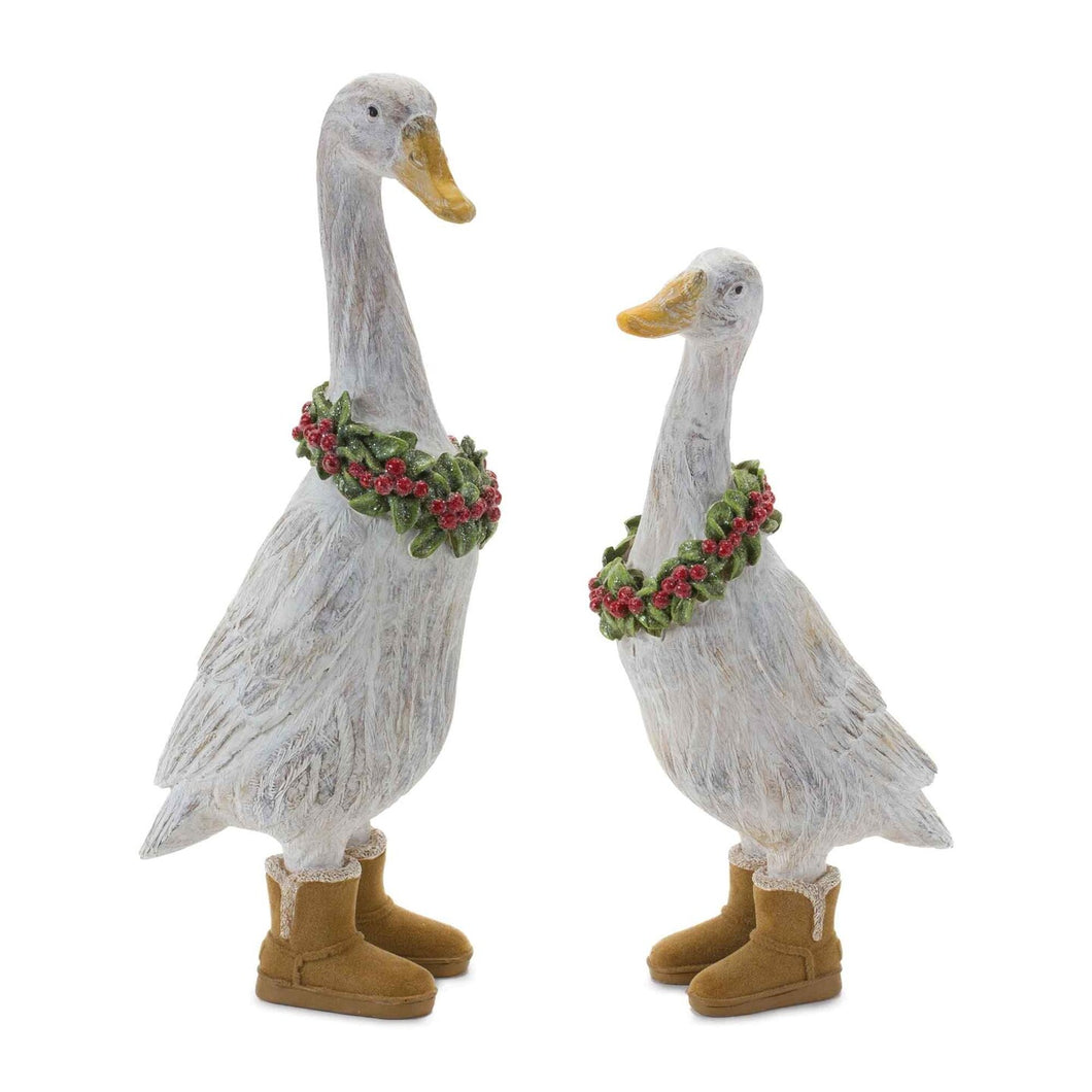 Christmas Goose with Boots