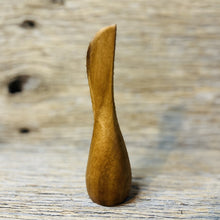 Load image into Gallery viewer, Hand-Carved Acacia Wood Standing Canape Knife
