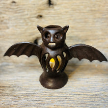 Load image into Gallery viewer, Cast Iron Bat Lamp
