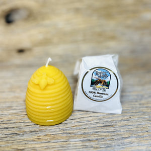 Natural Beeswax Votive Beehive Candle
