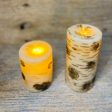 Load image into Gallery viewer, Birch Style Moving Flame Candle
