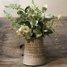 Load image into Gallery viewer, Ceramic Basket Weave Inspired Vase

