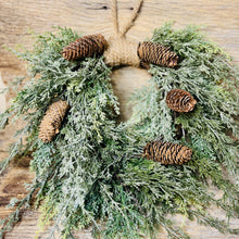 Load image into Gallery viewer, Glistening Cedar Wreath
